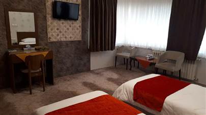 اتاق دو تخته تویین هتل جهانگردی تبریز اتاق دو تخته تویین هتل جهانگردی تبریز